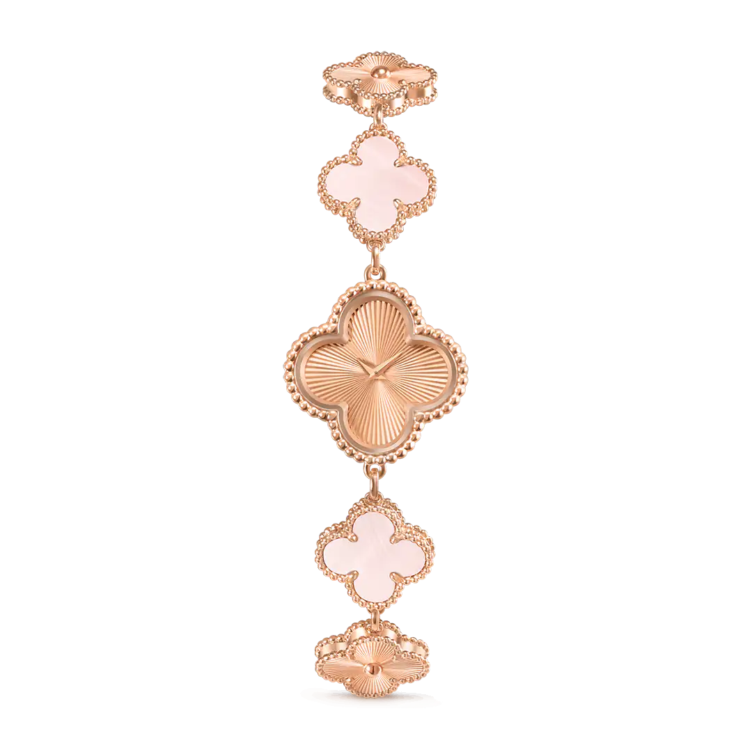 Sweet Demo saat, 18K pembe altın, pembe sedef, Swiss quartz mekanizma. Demo koleksiyonu, Demo.